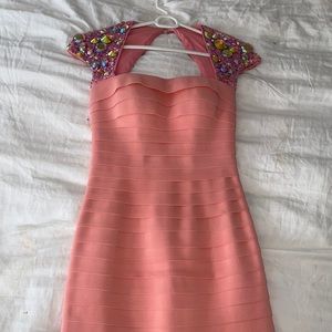 Sherri hill pink dress